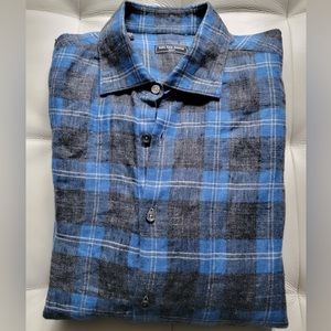 Saks fifth avenue - men’s shirt. Linen